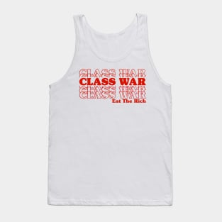 Class war, earth the rich Tank Top